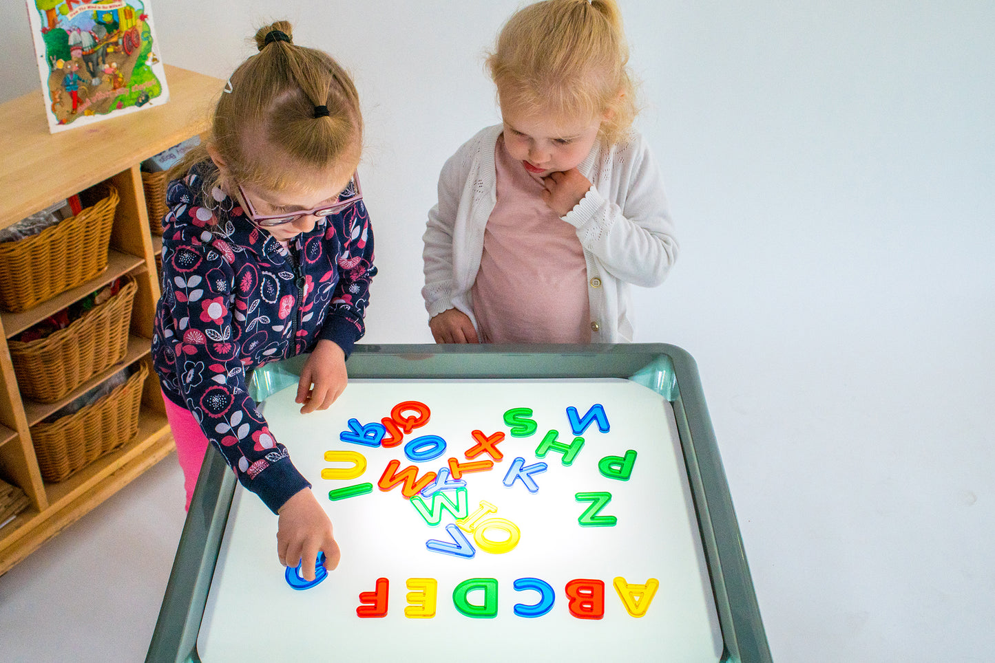 Transparent Letters and Numbers - 36Pcs