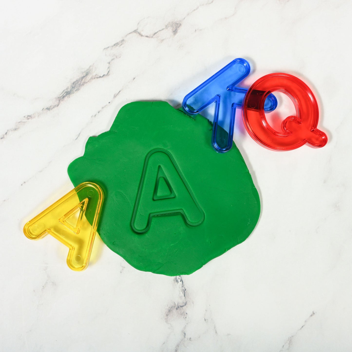 Transparent Letters and Numbers - 36Pcs