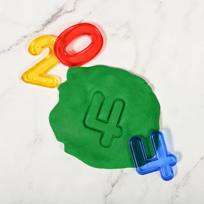 Transparent Numbers - 40Pcs