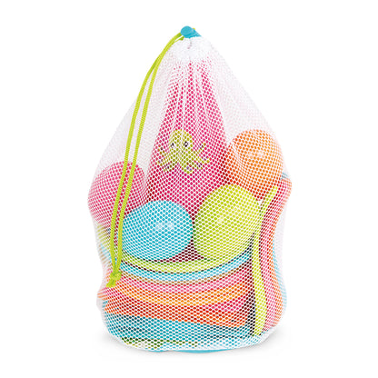 Ring toss & Egg-and-spoon game
