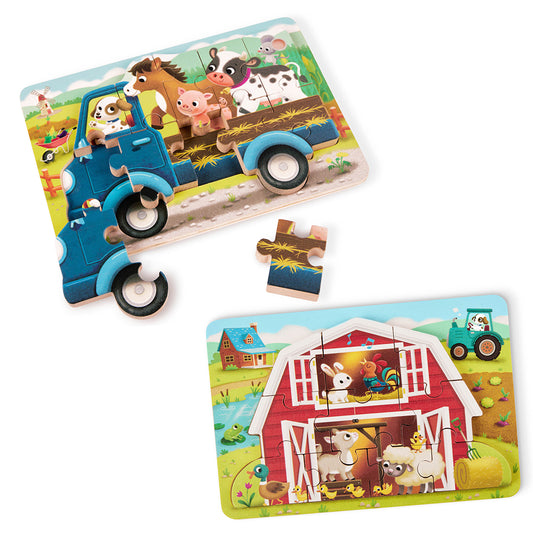 Interlocking Puzzle - Set of 2