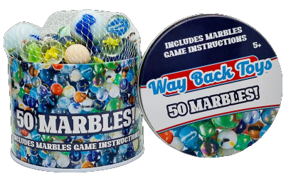 Marbles Tin - 50 Pieces