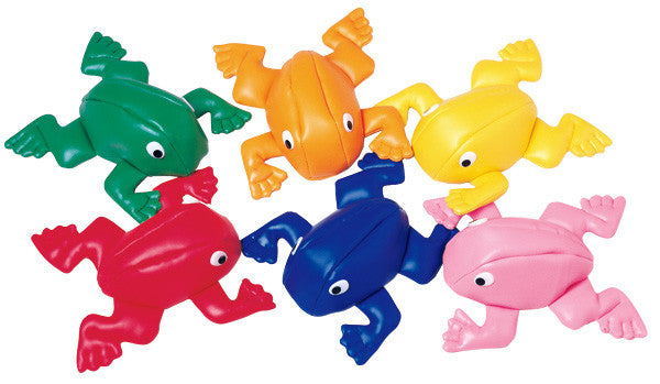 6 Piece Bean Bag Sets - Frogs