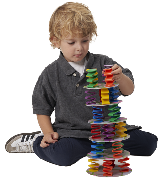 Topple Tower Spring Blocks (52 pcs)