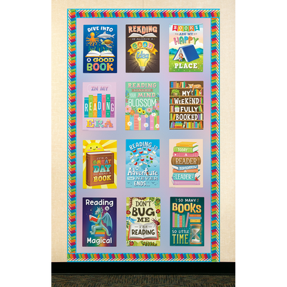 Books Straight Border Trim