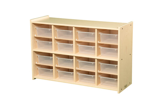 Melamine Tray Storage Unit