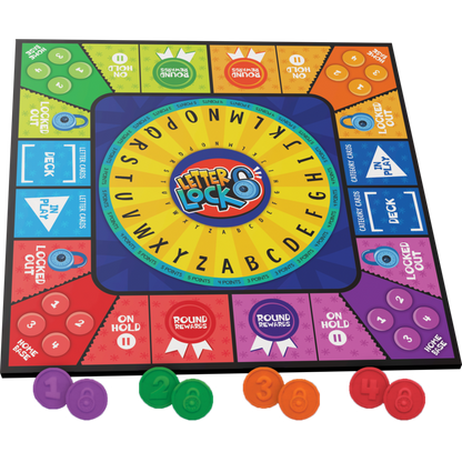 Letter Lock Board Game