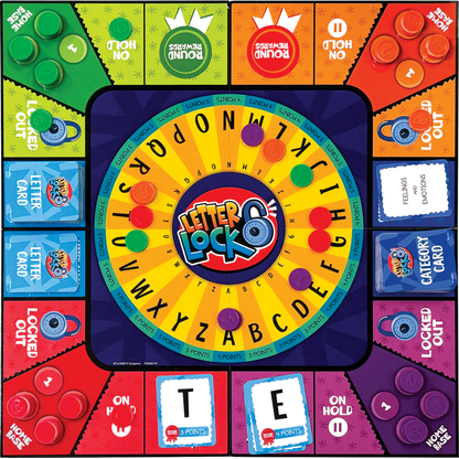 Letter Lock Board Game