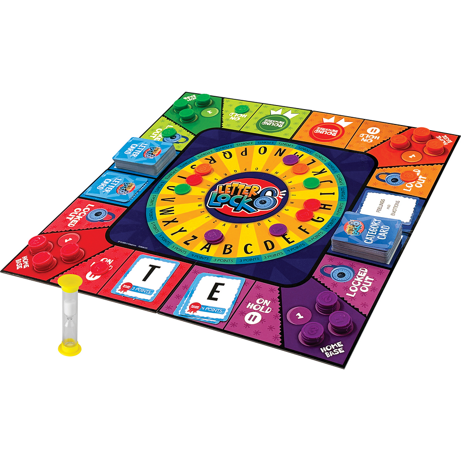 Letter Lock Board Game