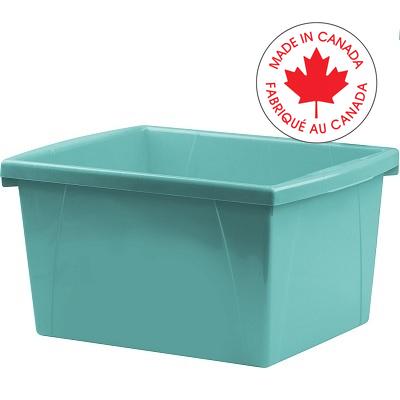 5.5 Gallon Storage Bin - Teal