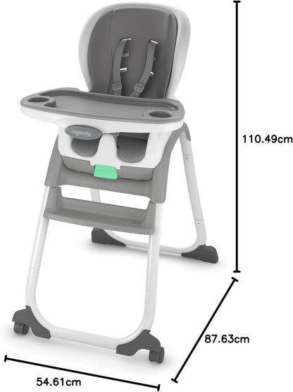 Chaise haute Full Course SmartClean 6 en 1 - Ardoise