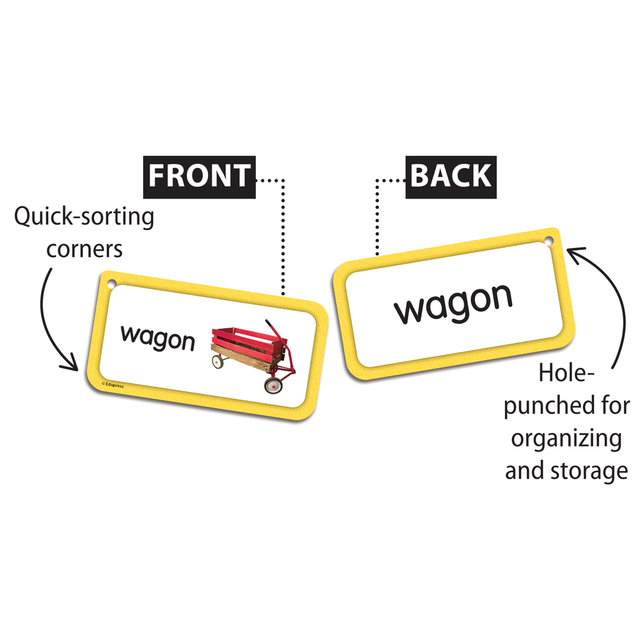 Picture Words Flash Cards Deluxe Set
