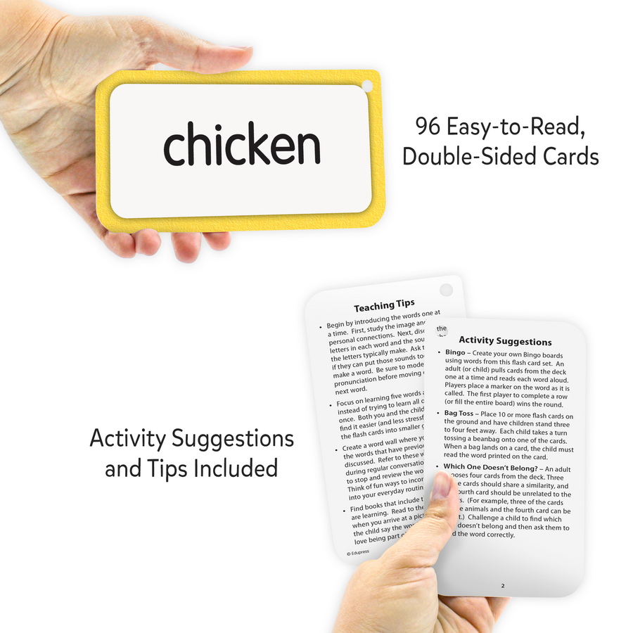 Picture Words Flash Cards Deluxe Set