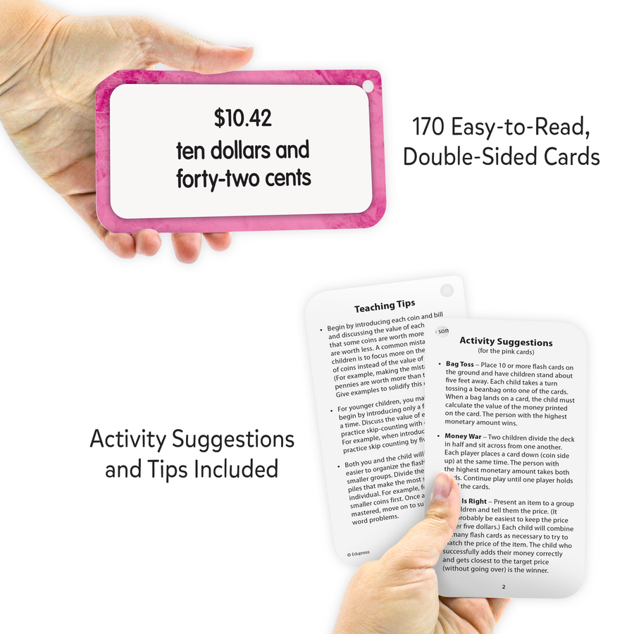 Money Flash Cards Deluxe Set