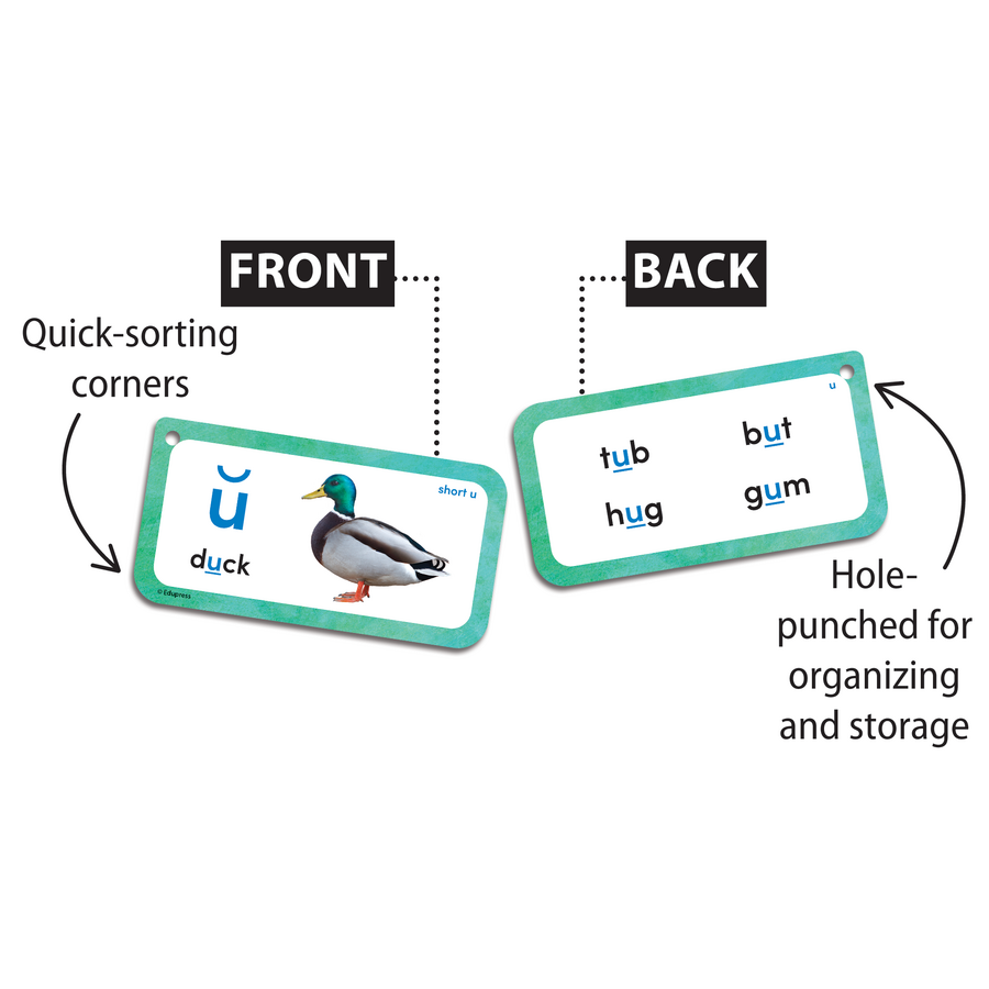 Vowels and Vowel Teams Flash Cards Deluxe Set