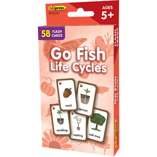 Go Fish: Life Cycles Flash Cards