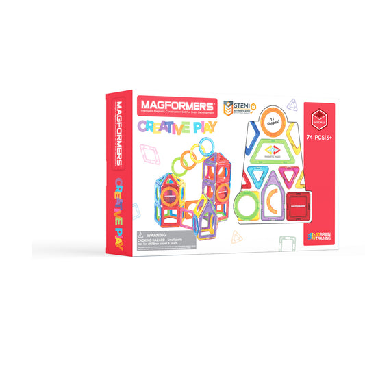 Magformers Creative Play Set - 74 Pieces