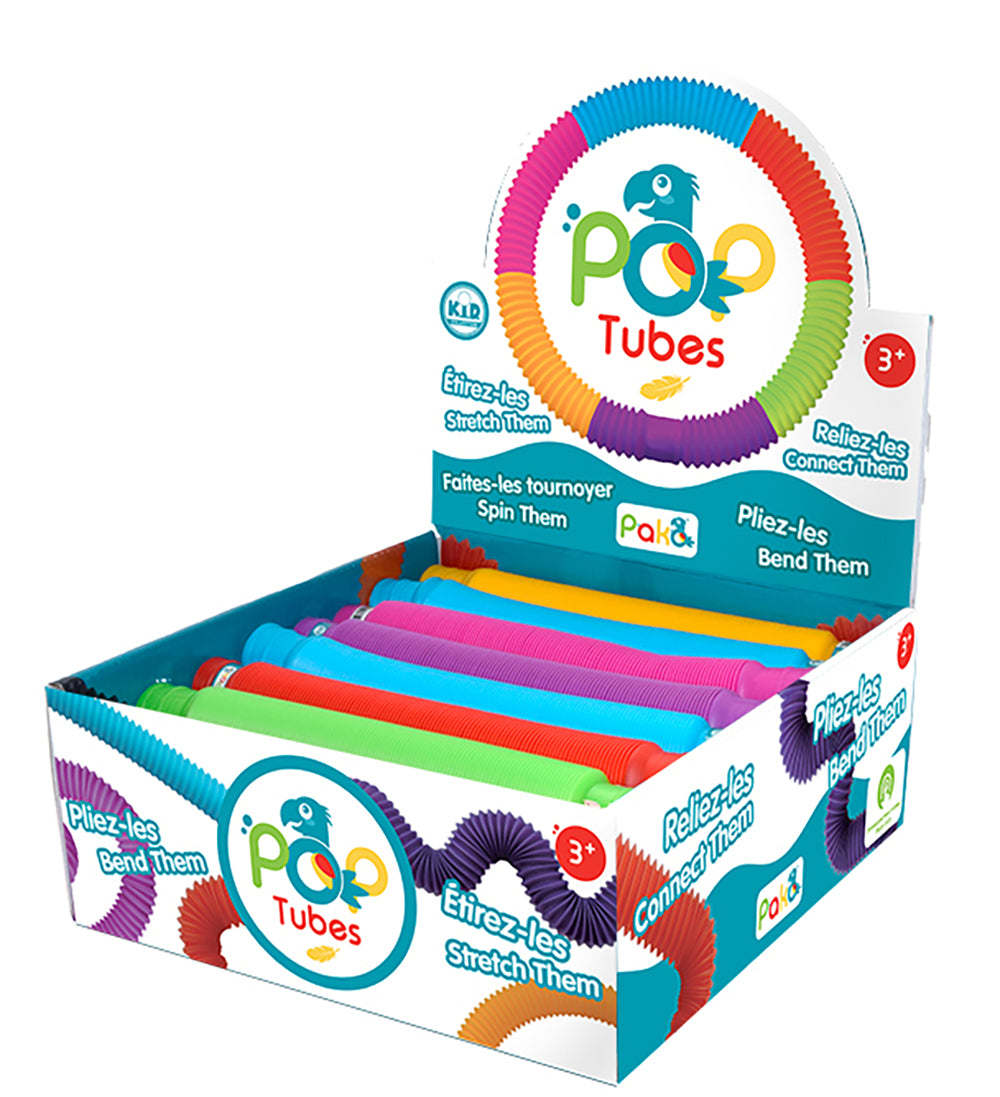 Pakö - Pop Tubes - 6 Colors Assorted