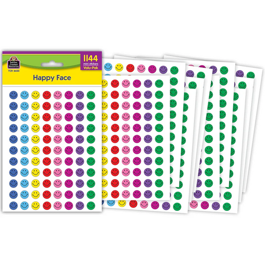 Happy Face Mini Stickers