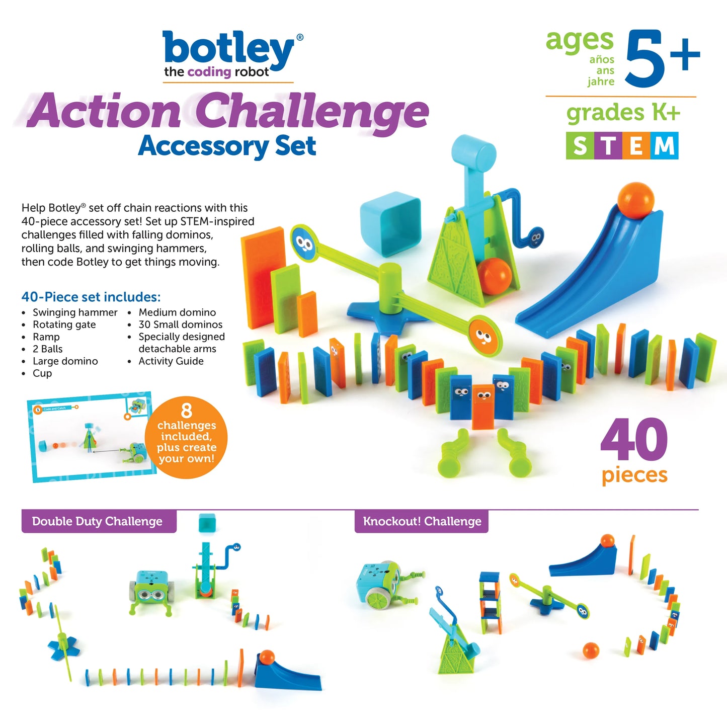 Botley® the Coding Robot Action Challenge Accessory Set