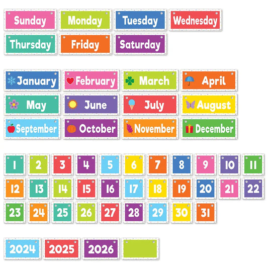 Colorful Flip Calendar