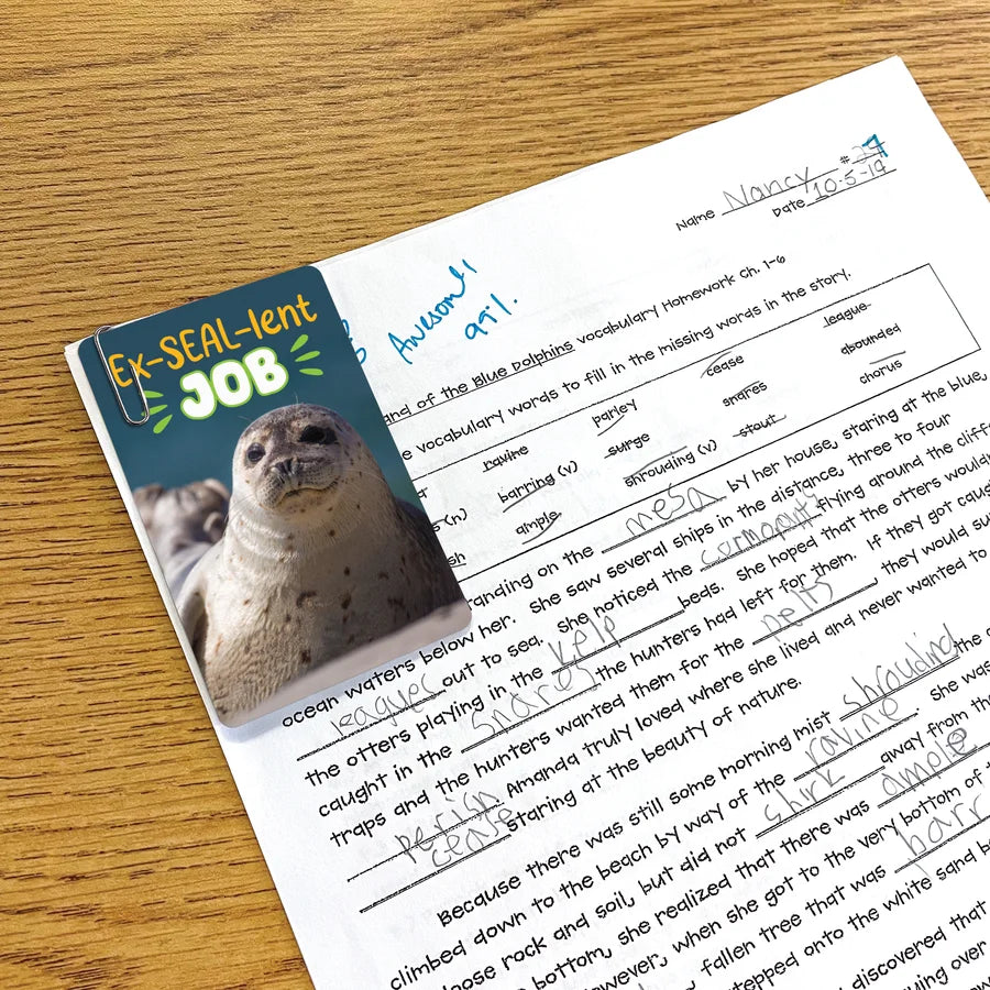 Go Wild Animals Encouragement Cards
