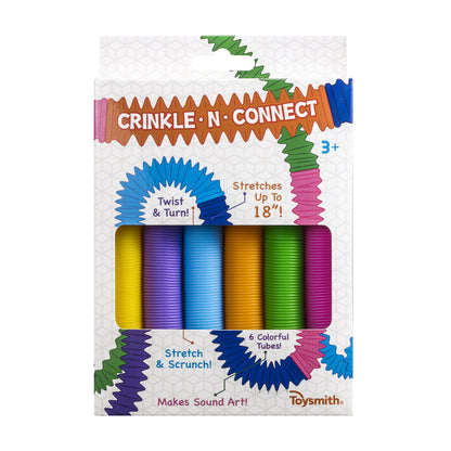 Crinkle N' Connect Pop Tubes (Set of 6)