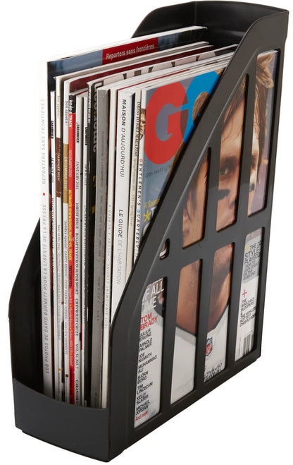 Magazine File - Black - Set of 6