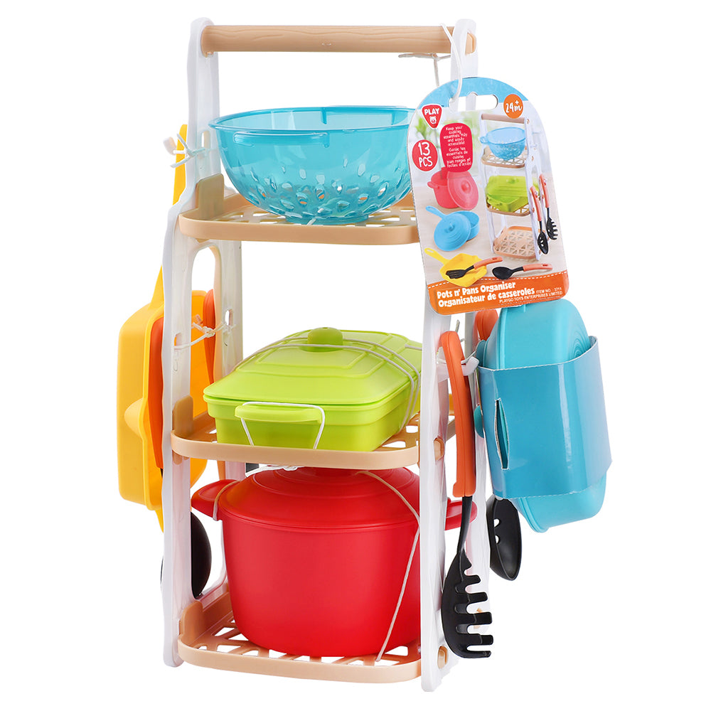 Pots and Pans Organizer - 13 Pieces