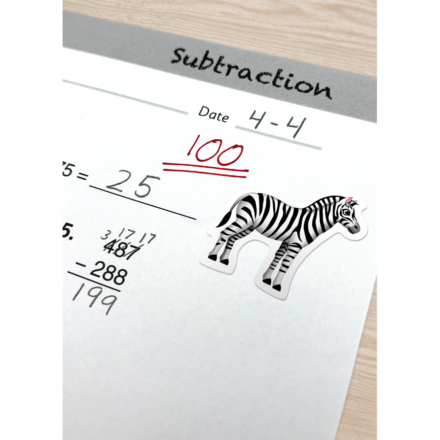 Safari Stickers - 120 Stickers