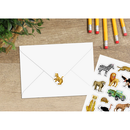 Safari Stickers - 120 Stickers