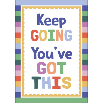 Keep Going You’ve Got This Positive Poster