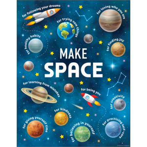 Outer Space Crew Make Space Chart