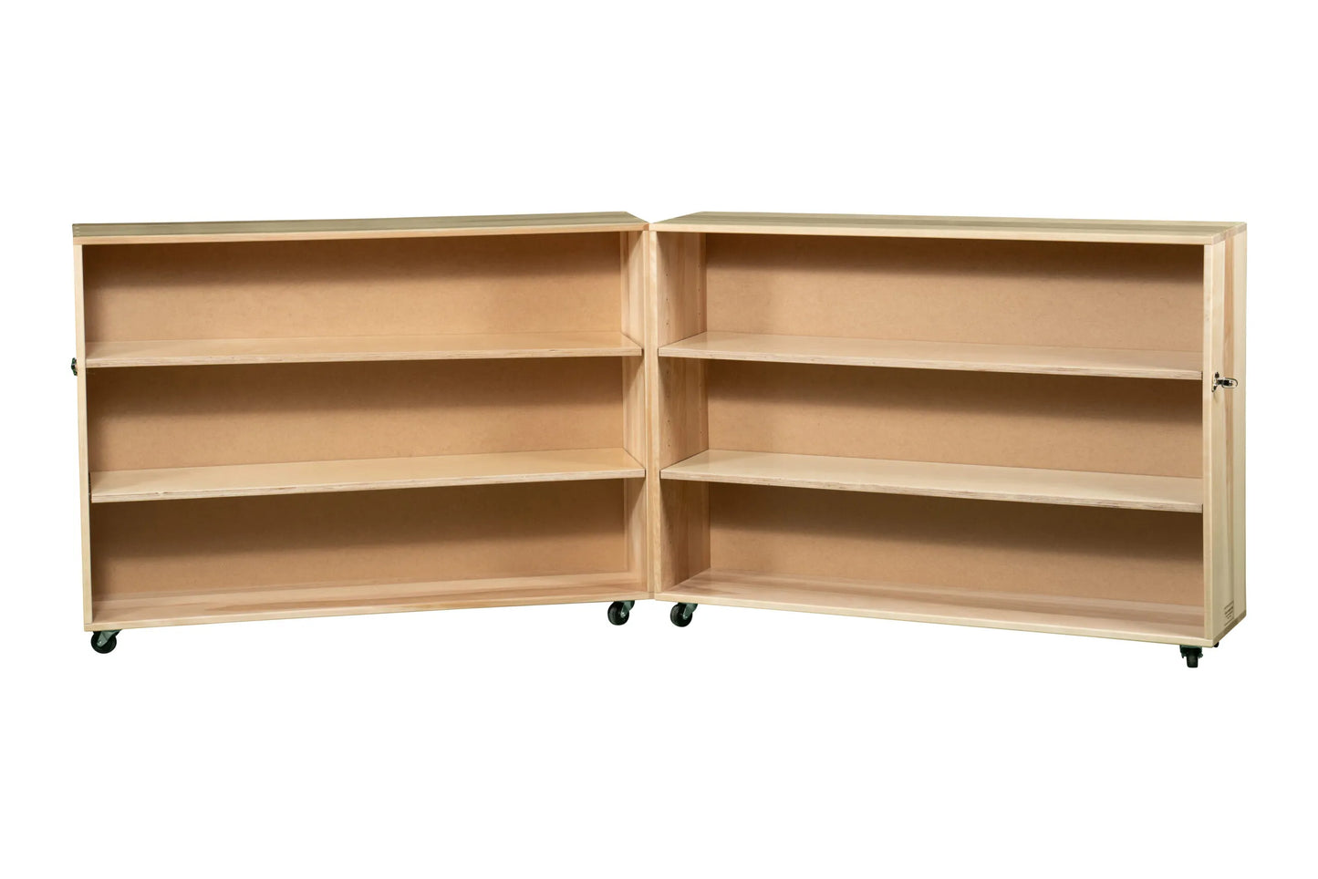 High Adjustable Shelf Unit Hinged