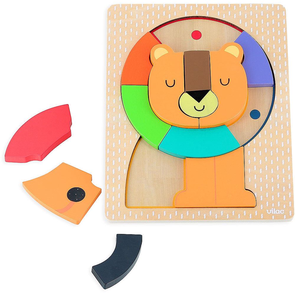 Wooden Puzzle Lion