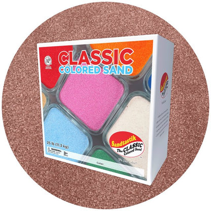Classic Colored Sand - Brick - 25lb