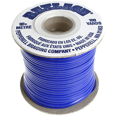 Flat Vinyl Lacing - Royal Blue