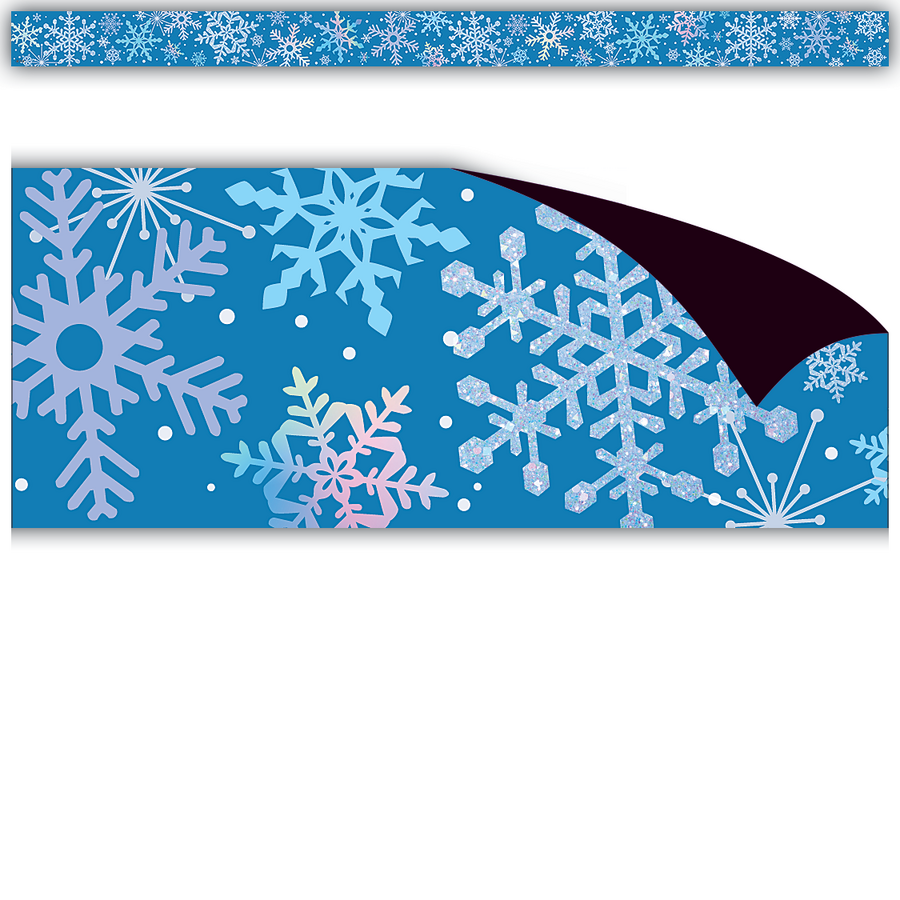 Snowflakes Magnetic Border