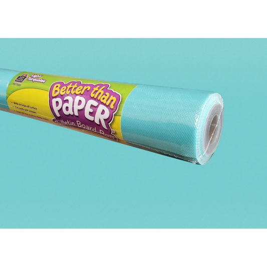 Light Turquoise Better Than Paper Bulletin Board Roll