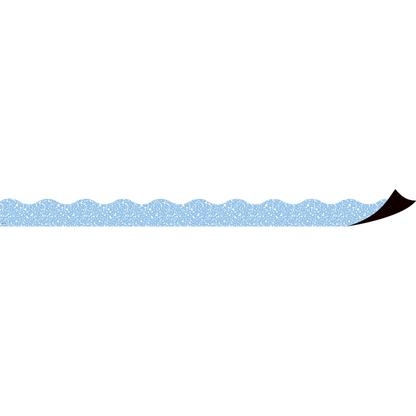 Bordure magnétique bleue de composition