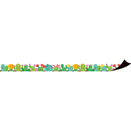 Happy Cactus Crew Magnetic Border