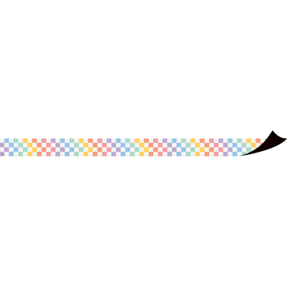 Cool for School Checkers Magnetic Border