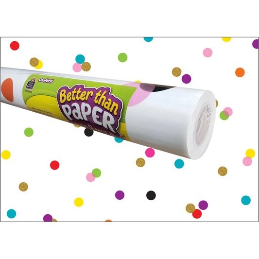 Confetti Better Than Paper Bulletin Board Roll
