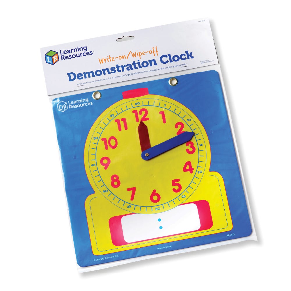 Write & Wipe Demonstration Clock