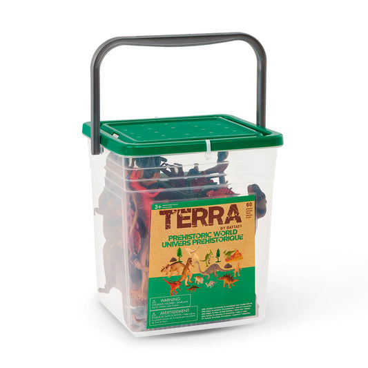 Terra - Prehistoric World animals in a bucket