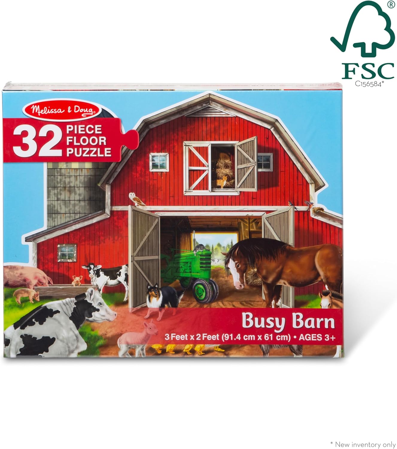Busy Barn - Floor Puzzle - 32 Pieces
