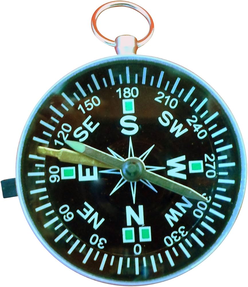 Compass with lock - 45mm