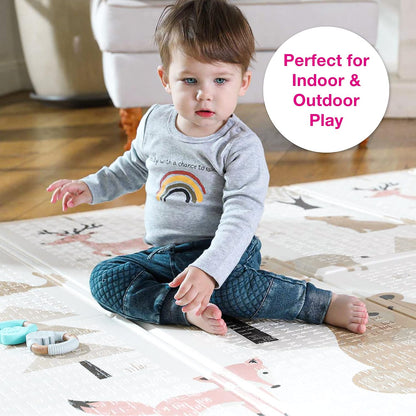 Tapis de jeu et d'éveil pour bébé - 157 cm x 200 cm