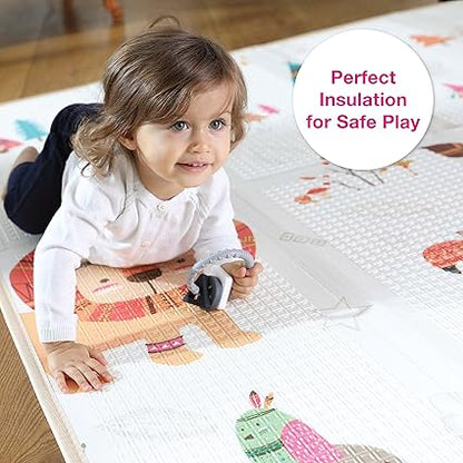 Tapis de jeu et d'éveil pour bébé - 157 cm x 200 cm