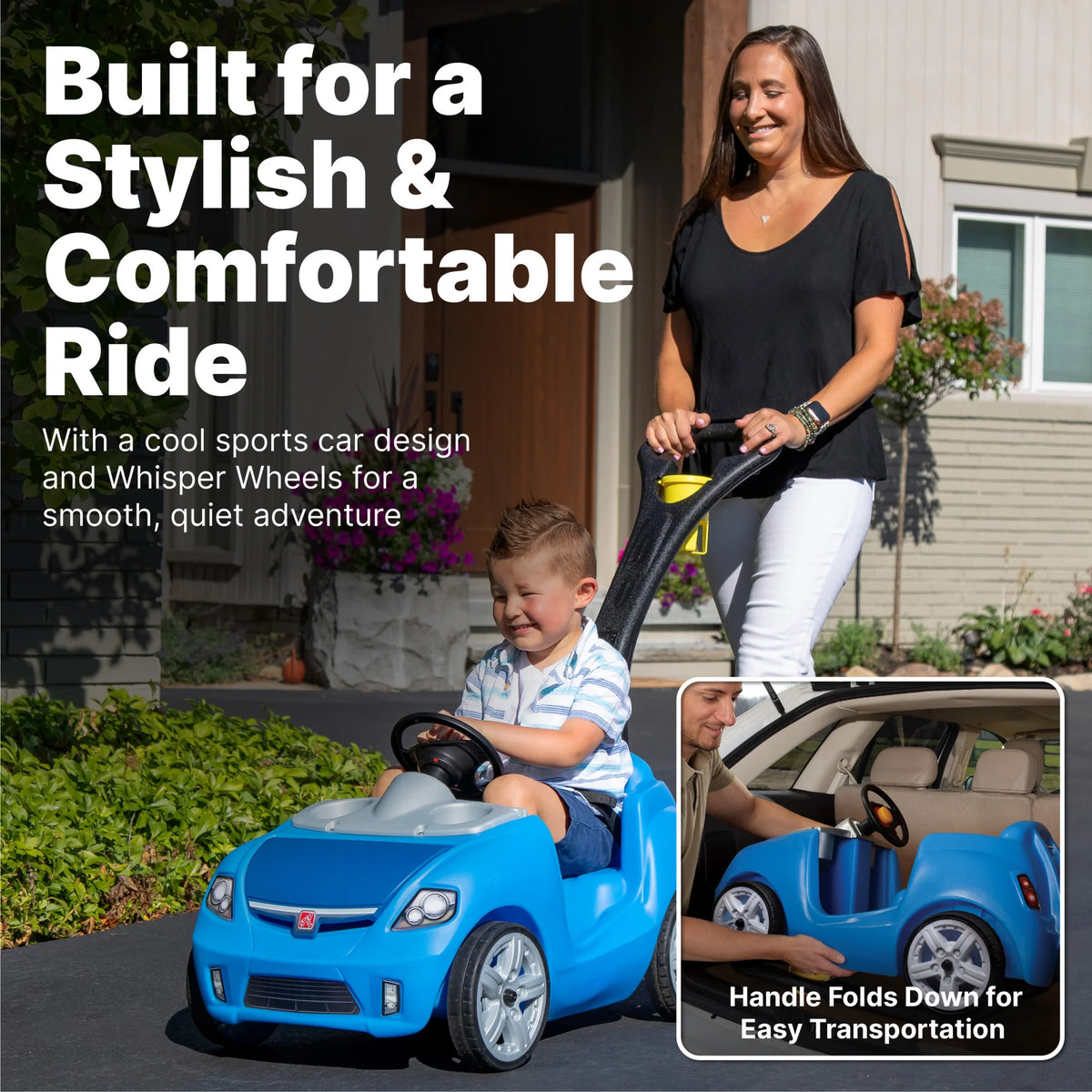 Whisper Ride II™ Buggy - Blue